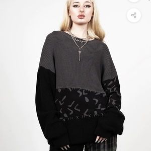 Abstract Longline Jumper NWT M/L